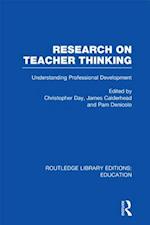 Research on Teacher Thinking (RLE Edu N)