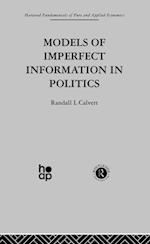 Models of Imperfect Information in Politics