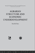 Agrarian Structure and Economic Underdevelopment