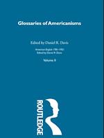Glossaries Of Americanisms