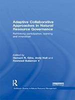 Adaptive Collaborative Approaches in Natural Resource Governance