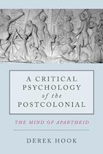 Critical Psychology of the Postcolonial