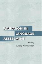 Validation in Language Assessment