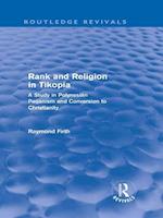 Rank and Religion in Tikopia (Routledge Revivals)