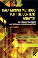 Data Mining Methods for the Content Analyst