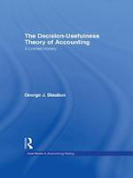 Decision Usefulness Theory of Accounting