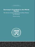 Germany''s Comeback in the World Market