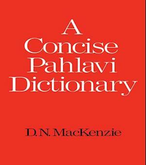 A Concise Pahlavi Dictionary