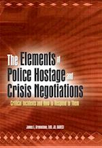 Elements of Police Hostage and Crisis Negotiations