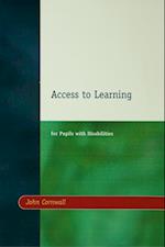 Access to Learning for Pupils with Disabilities