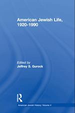 American Jewish Life, 1920-1990