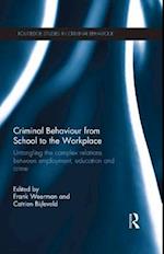 Criminal Behaviour from School to the Workplace