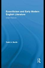 Ecocriticism and Early Modern English Literature