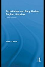 Ecocriticism and Early Modern English Literature