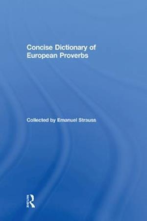 Concise Dictionary of European Proverbs