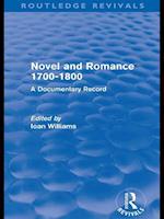 Novel and Romance 1700-1800 (Routledge Revivals)