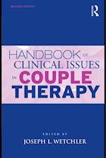 Handbook of Clinical Issues in Couple Therapy