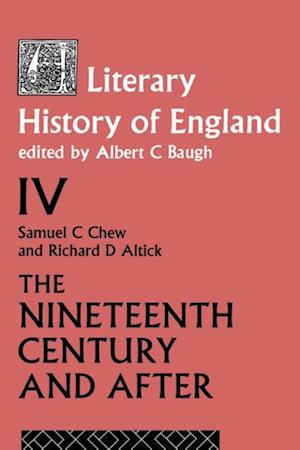A Literary History of England Vol. 4