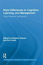 Style Differences in Cognition, Learning, and Management