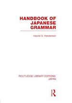 Handbook of Japanese Grammar