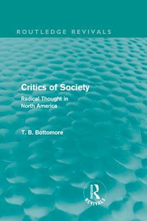 Critics of Society (Routledge Revivals)