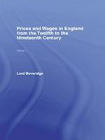 Prices and Wages in England