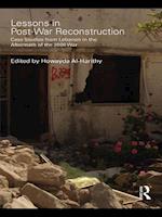 Lessons in Post-War Reconstruction