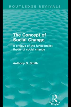 Concept of Social Change (Routledge Revivals)