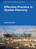 Effective Practice in Spatial Planning