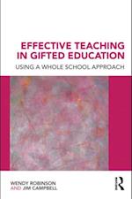 Effective Teaching in Gifted Education
