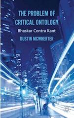 The Problem of Critical Ontology