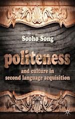 Politeness and Culture in Second Language Acquisition