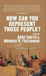 How Can You Represent Those People?