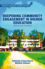 Deepening Community Engagement in Higher Education