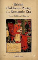 British Children's Poetry in the Romantic Era
