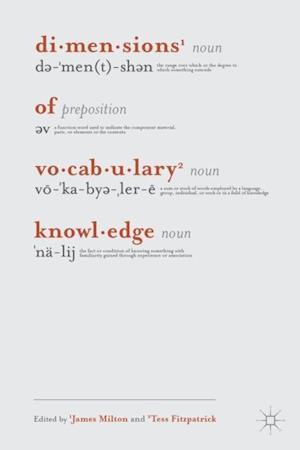 Dimensions of Vocabulary Knowledge