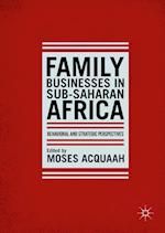 Family Businesses in Sub-Saharan Africa