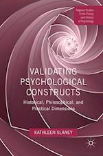 Validating Psychological Constructs