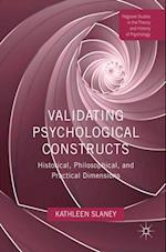 Validating Psychological Constructs