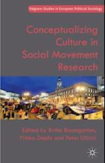Conceptualizing Culture in Social Movement Research