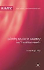 Reforming Pensions in Developing and Transition Countries