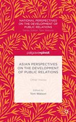 Asian Perspectives on the Development of Public Relations