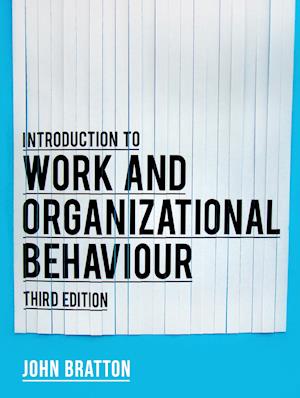 Introduction to Work and Organizational Behaviour