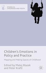 Children's Emotions in Policy and Practice