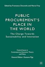 Public Procurement’s Place in the World