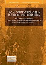 Local Content Policies in Resource-rich Countries