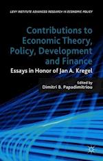 Contributions to Economic Theory, Policy, Development and Finance