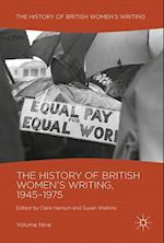 The History of British Women's Writing, 1945-1975