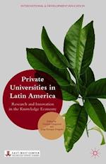 Private Universities in Latin America
