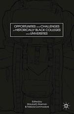 Opportunities and Challenges at Historically Black Colleges and Universities